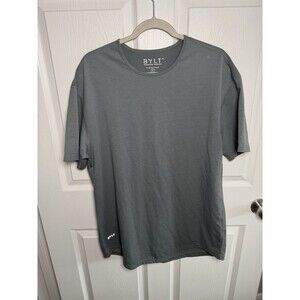 BYLT Drop Cut Lux T-Shirt Gray Men’s Premium Basics NWT XL
